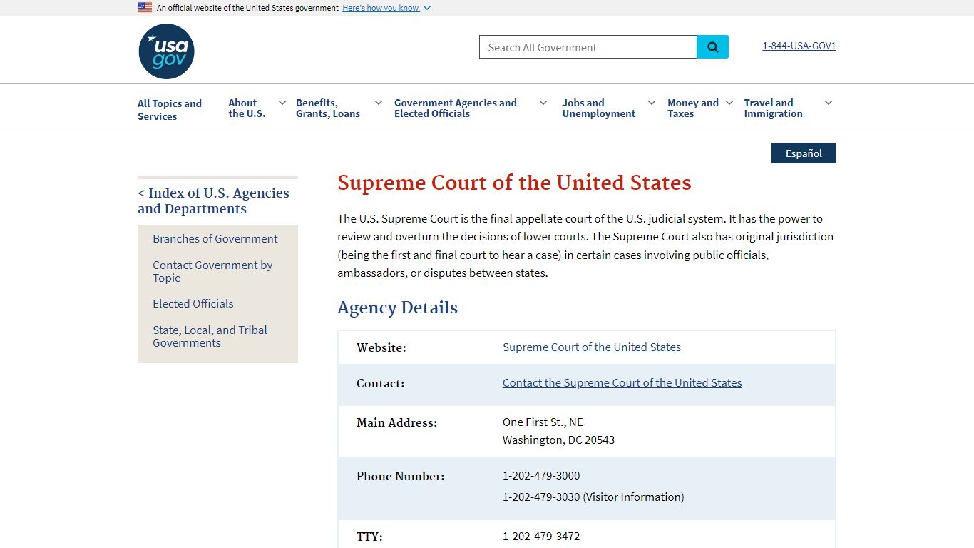 Supreme Court of the United States - USA.gov